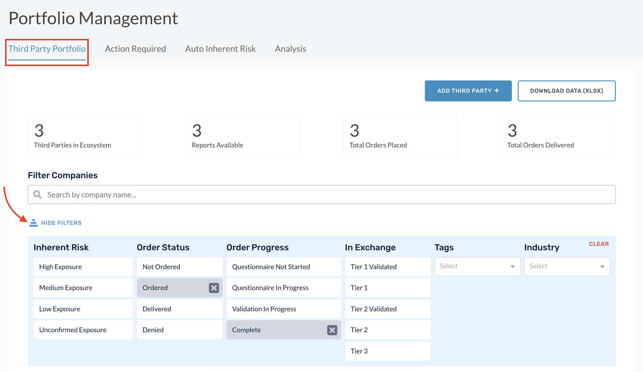 Determining if a Third Party Already Completed an Assessment – CyberGRX